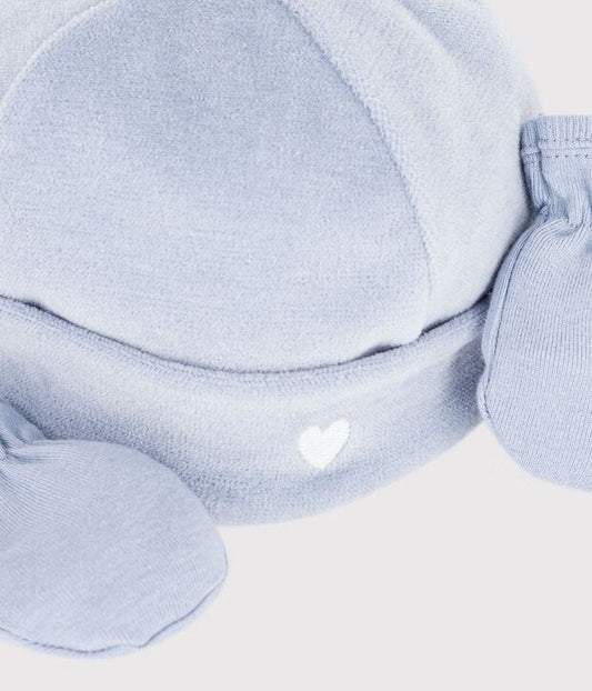 Cappello e muffole petit bateau