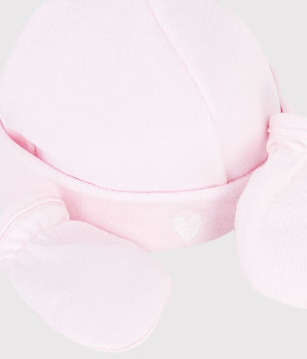 Cappello muffole petit bateau