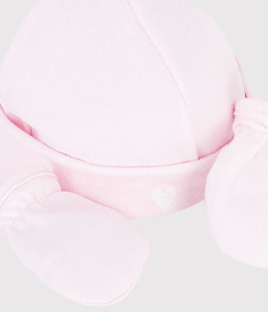 Cappello muffole petit bateau