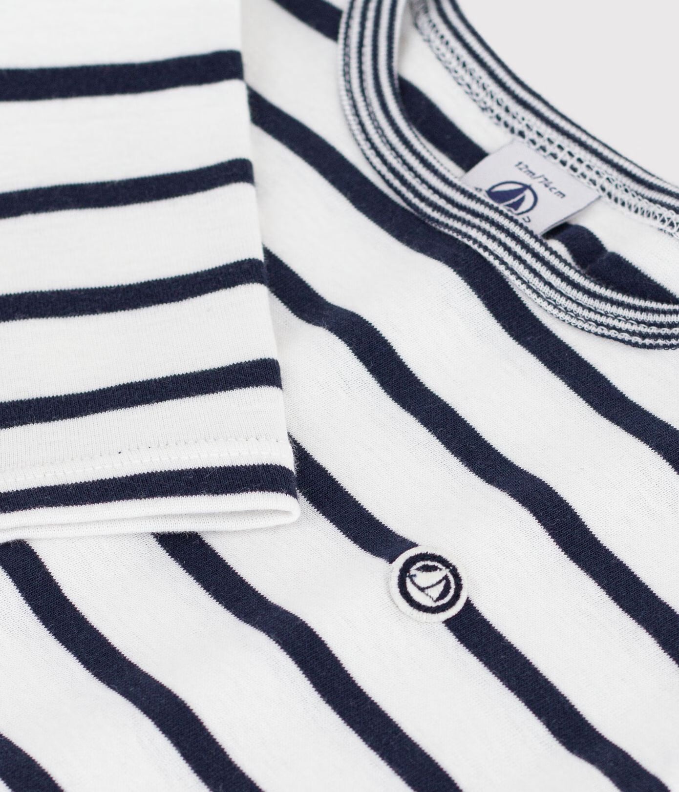 T-shirt manica lunga petit bateau