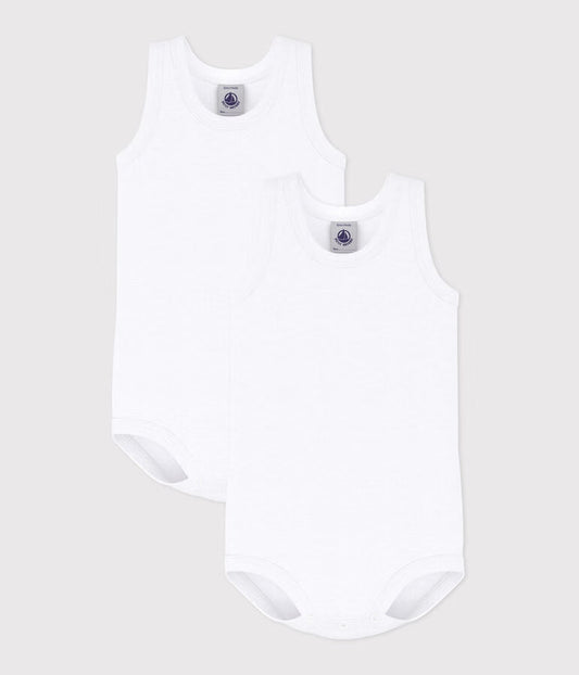 Lot bianco giro manica petit bateau