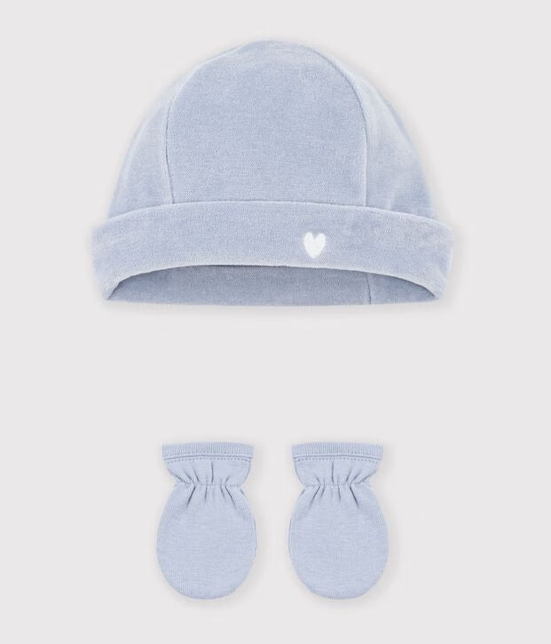 Cappello e muffole petit bateau