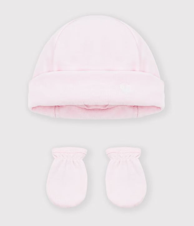 Cappello  muffole petit bateau