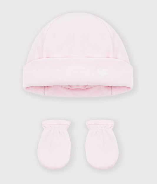 Cappello  muffole petit bateau