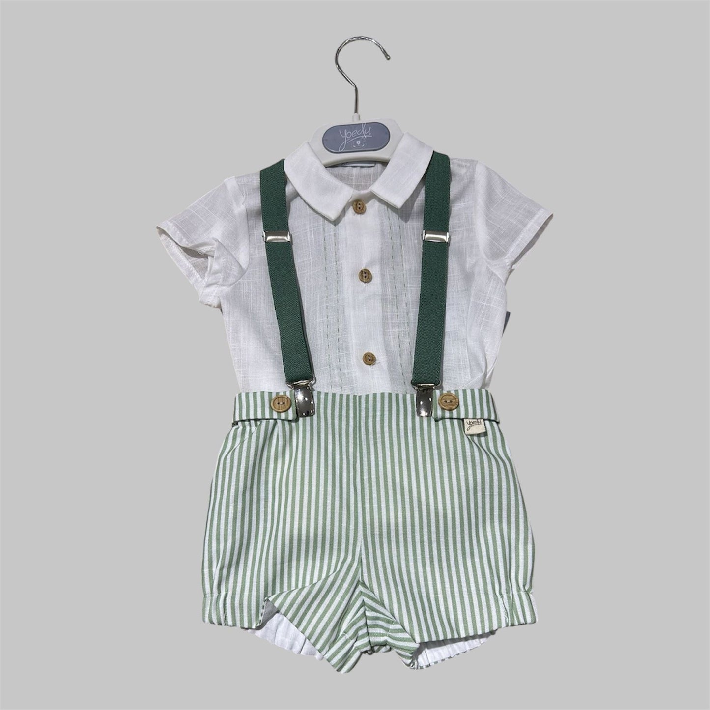 Salopette e camicia yoedu