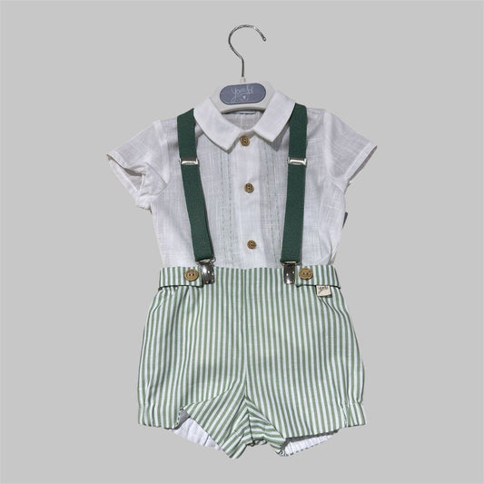 Salopette e camicia yoedu